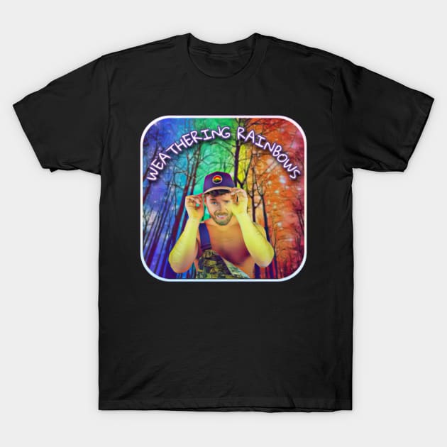 Weathering Rainbows Cartoon T-Shirt by Weathering Rainbows
